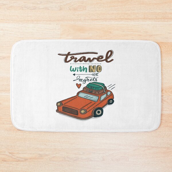 Item preview, Travel With No Regrets designed and sold by SmartStyle.