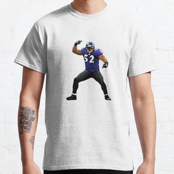 Ray Lewis Baltimore Ravens Youth Purple Pro Line Any Name & Number Logo T- Shirt 