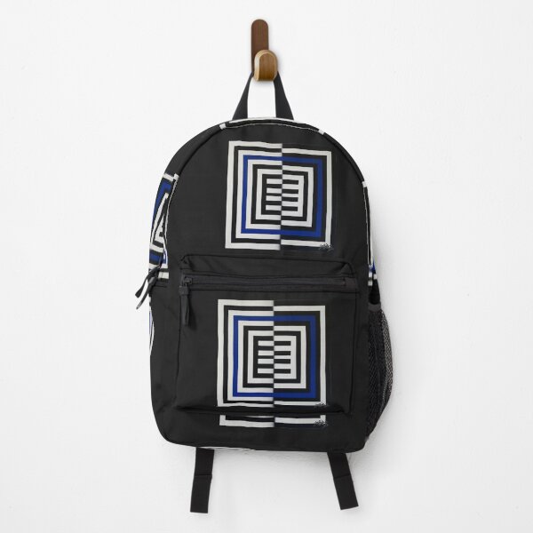 Item preview, WHITE BLUE SQUARES OF ESONE ABSTRACT URBAN GRAFFITI STREET STYLE designed and sold by GraffitiBomberZ.