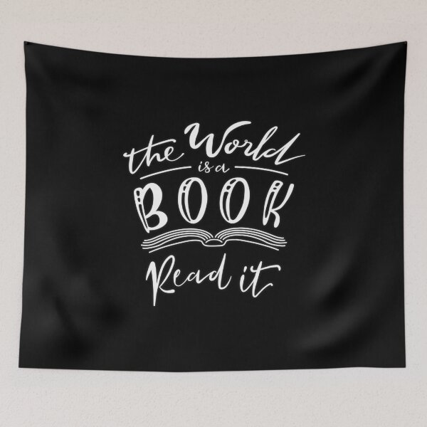 Item preview, The World Is a Book, Read It designed and sold by SmartStyle.