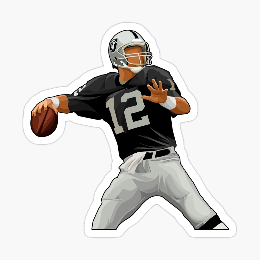 Rich Gannon #12 Passes Art Board Print for Sale by BoyRicky