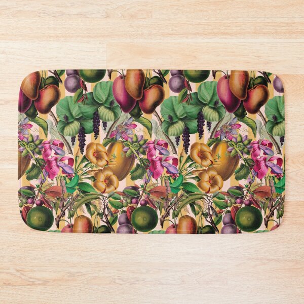 Item preview, Lush Retro Fruit and Flower Garden designed and sold by AntiqueImages.
