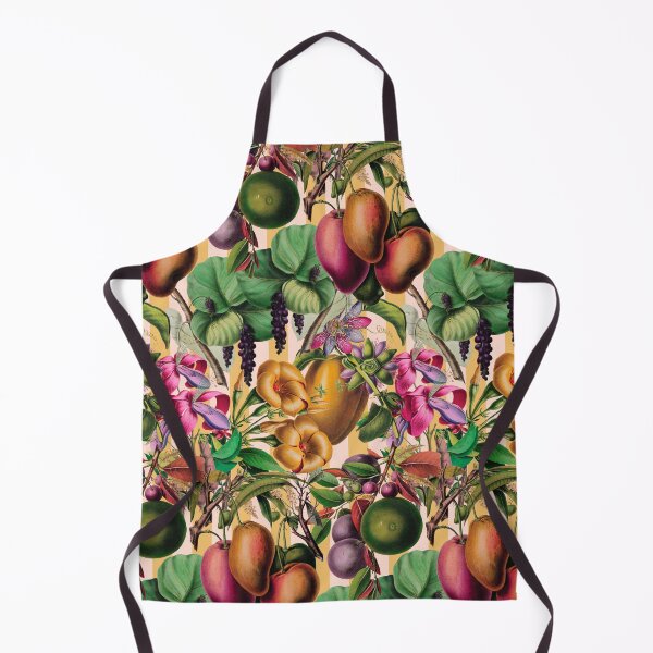 Item preview, Lush Retro Fruit and Flower Garden designed and sold by AntiqueImages.