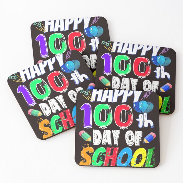 Artikelvorschau, Happy 100th Day Of School T-ShirtHappy 100th Day of School Shirt 100 Tage Schullehrer entworfen und verkauft von misplacemen.