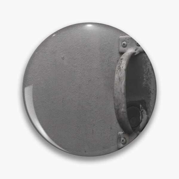Item preview, closed grey metal door with painted handle designed and sold by Stephen Orsillo.