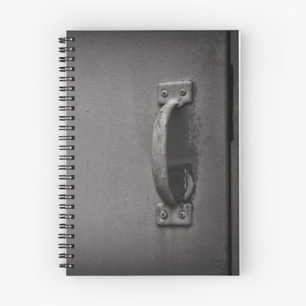 Item preview, closed grey metal door with painted handle designed and sold by Stephen Orsillo.