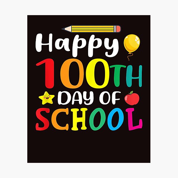 Item preview, Happy 100th Day Of School T-ShirtHappy 100th Day of School Shirt for Teacher or kids designed and sold by misplacemen.