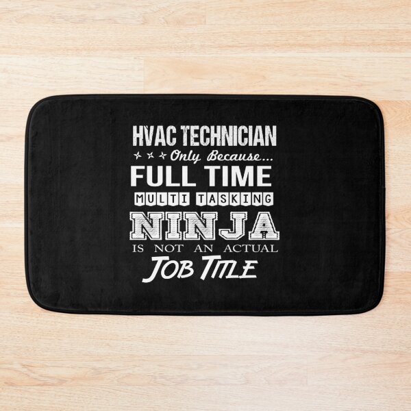Item preview, Hvac Technician T Shirt - Multitasking Ninja Job Gift Item Tee designed and sold by isachsenan.