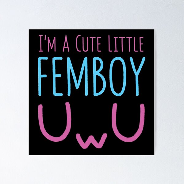 Item preview, I'm A Cute Little Femboy LGBTQ Gay Aesthetic Queer designed and sold by Alex2201.