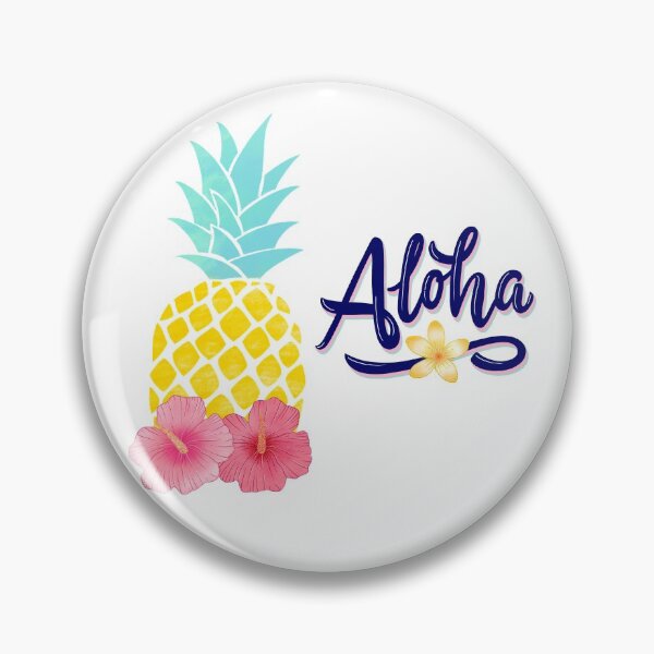 Item preview, Aloha with pineapple designed and sold by Sandra Brezina.