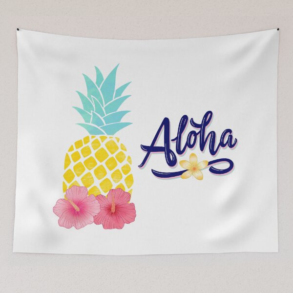 Item preview, Aloha with pineapple designed and sold by Sandra Brezina.