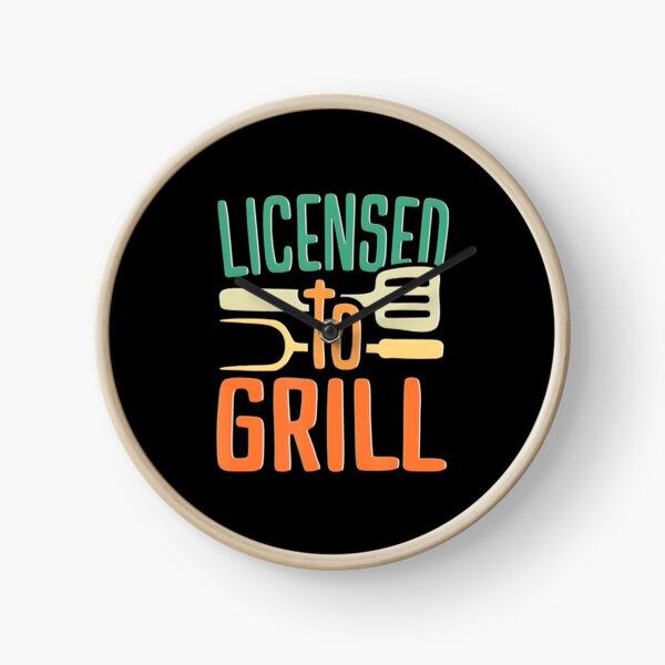 Item preview, Bbq Licensed To Grill Barbecue Funny Dad Smoker Grilling designed and sold by BargerStore.