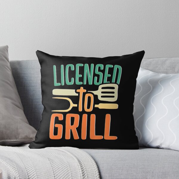 Item preview, Bbq Licensed To Grill Barbecue Funny Dad Smoker Grilling designed and sold by BargerStore.