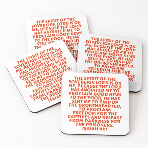 Item preview, Isaiah 611 Bible Verse Isaiah 61_1 designed and sold by glukisas2206.