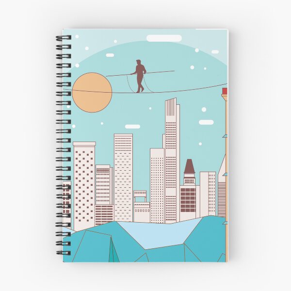 Item preview, Tightrope Among The Tall Buildings With Blue Sky designed and sold by TiiNGA.