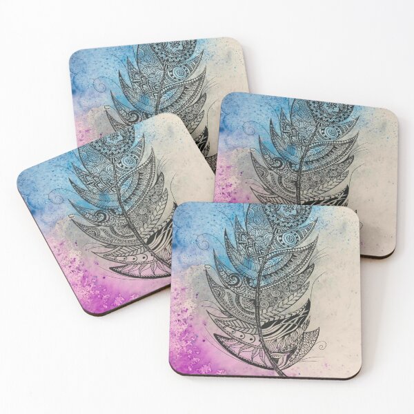 Item preview, Colorful feather  designed and sold by UKStoreLK.