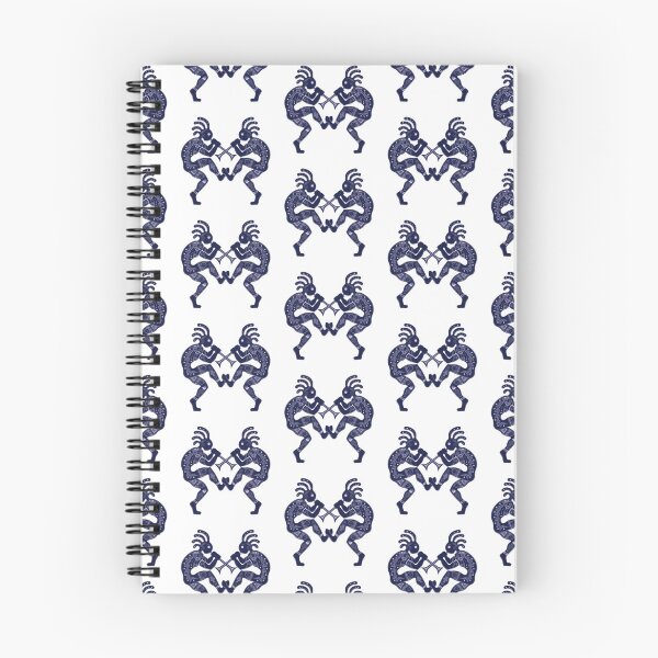 Item preview, Kokopelli Blue color theme design by Kasey Dutton designed and sold by Caummon Thread.