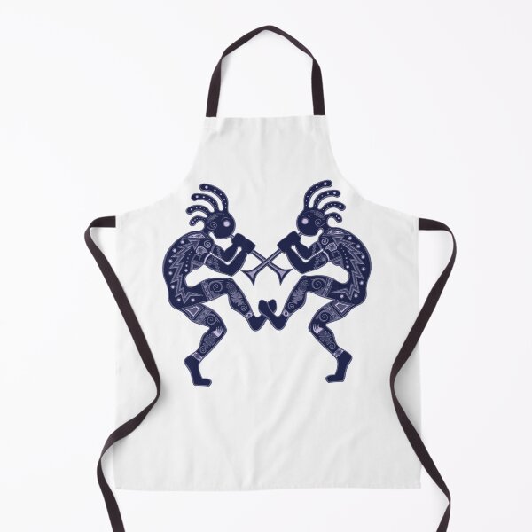 Item preview, Kokopelli Blue color theme design by Kasey Dutton designed and sold by Caummon Thread.