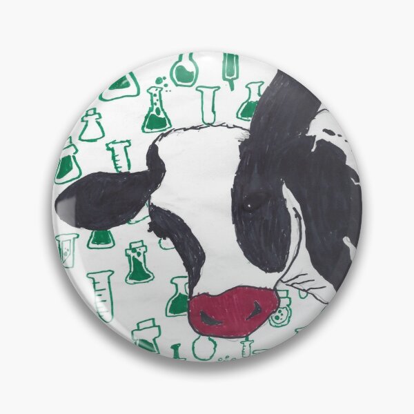Item preview, Creepy GMO Cow designed and sold by ArtChildGalore.