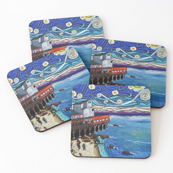 Item preview, Starry Night Over Monterey Bay designed and sold by David Hinds.