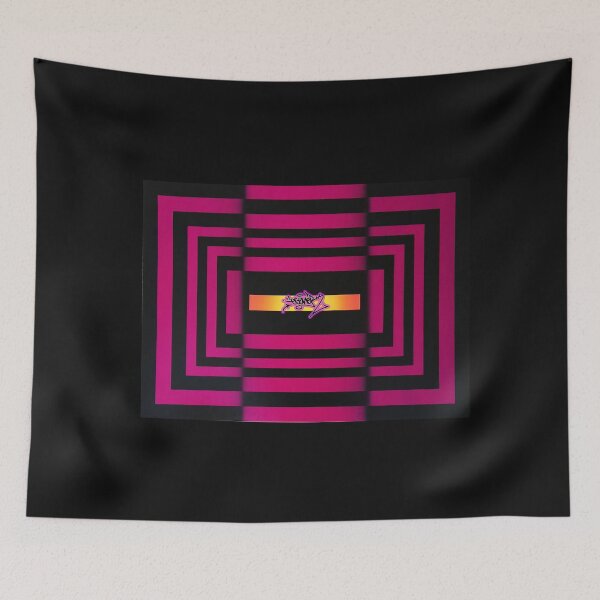 Item preview, PINK SQUARED TAG OF ESONE ABSTRACT URBAN GRAFFITI STREET STYLE designed and sold by GraffitiBomberZ.