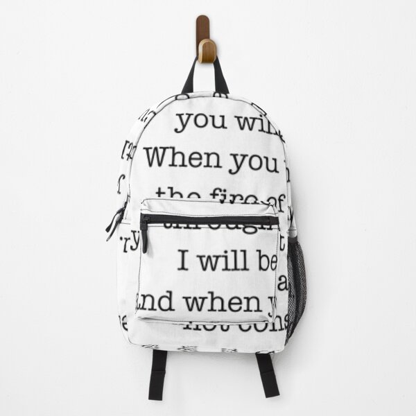 Item preview, Isaiah Isaiah 43_2 When you go through deep waters, I will be with you designed and sold by glukisas2206.