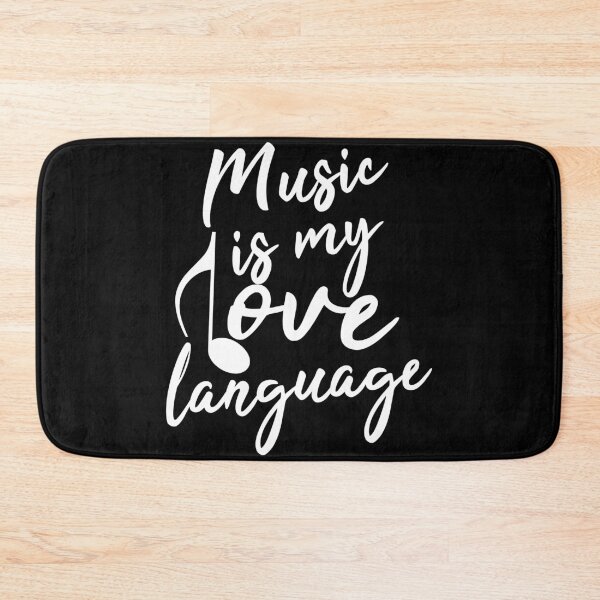 Item preview, Music Is My Love Language designed and sold by superdumb70.
