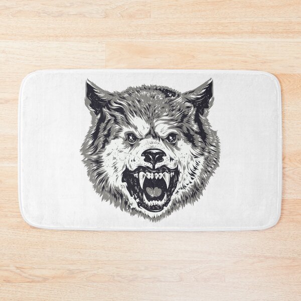 Item preview, Dangerous Growling Dire Wolf Canine Predator designed and sold by ozunu.