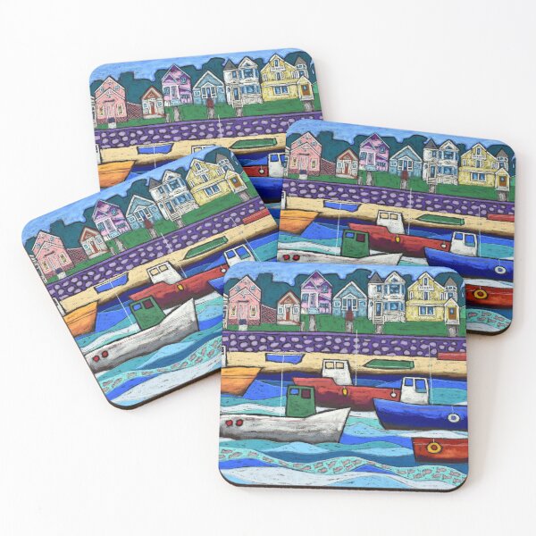 Item preview, Busy Fishing Boats designed and sold by David Hinds.