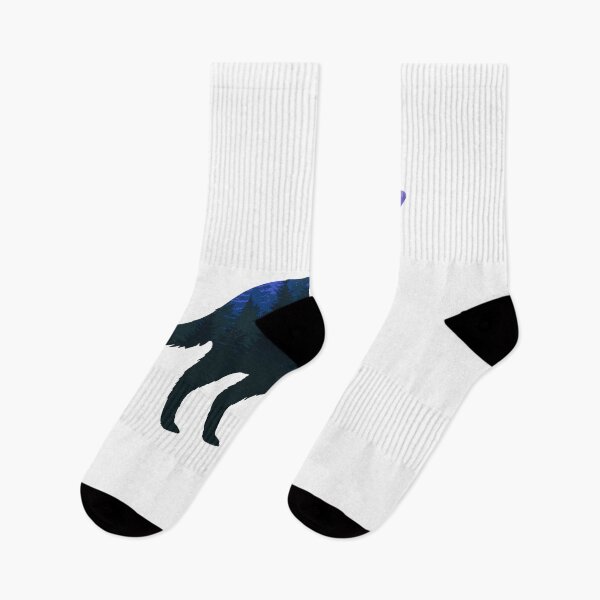 Item preview, Forest Wolf - Blue designed and sold by Yorda Creative.