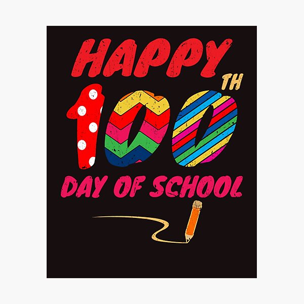 Item preview, Happy 100th Day Of School T-ShirtHappy 100th Day Of School Tee 1 designed and sold by misplacemen.