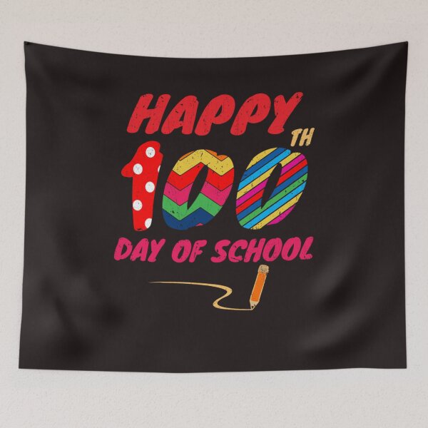 Artikelvorschau, Happy 100th Day Of School T-ShirtHappy 100th Day Of School T-Shirt 1 entworfen und verkauft von misplacemen.