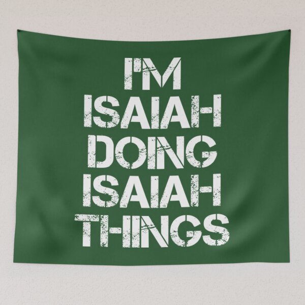 Item preview, Isaiah Isaiah Name designed and sold by glukisas2206.
