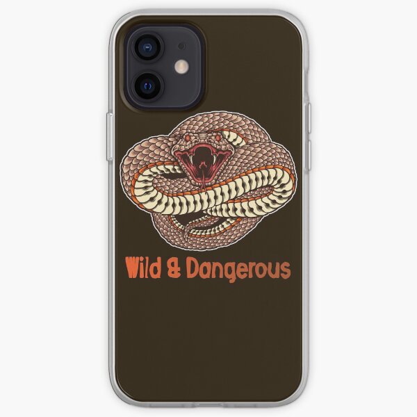 Venomous Snake art wild & dangerous iPhone Soft Case