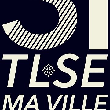 31 TLSE (TOULOUSE) MA VILLE, OCCITANIE MON PAYS Tote Bag for Sale