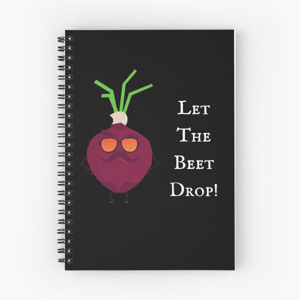 Item preview, Let The Beet Drop | Vegan Pun designed and sold by Nikiolilalala.