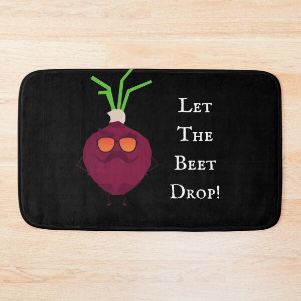 Item preview, Let The Beet Drop | Vegan Pun designed and sold by Nikiolilalala.