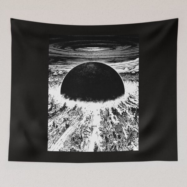 Item preview, Akira cyberpunk city explosion Classic T-Shirt designed and sold by misplacemen.