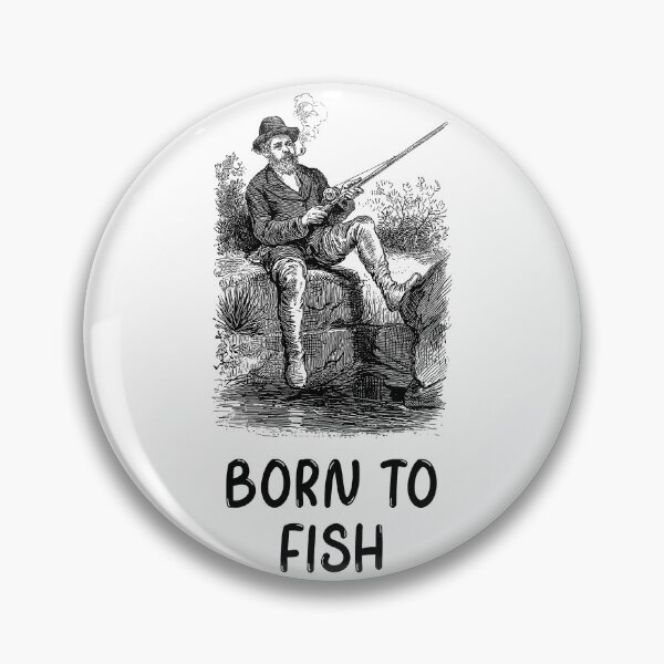 Item preview, Born To Fish designed and sold by LittleFlairTee.