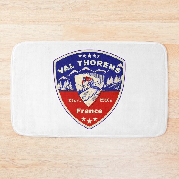 Item preview, Val Thorens France Skiing Ski Mountains Skier designed and sold by DESTINATIONS DECAL.