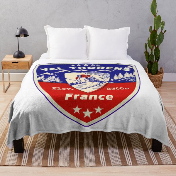 Item preview, Val Thorens France Skiing Ski Mountains Skier designed and sold by DESTINATIONS DECAL.