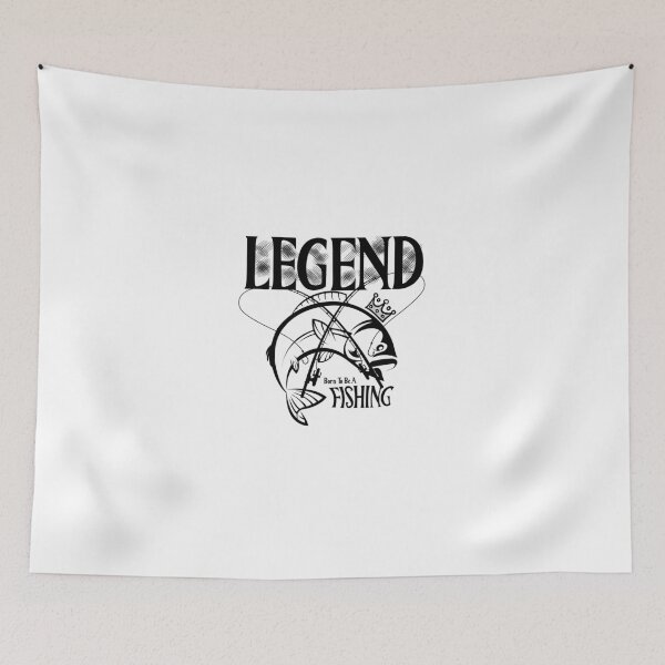 Item preview, Born To Be A Fishing Legend designed and sold by hakimayedder33.