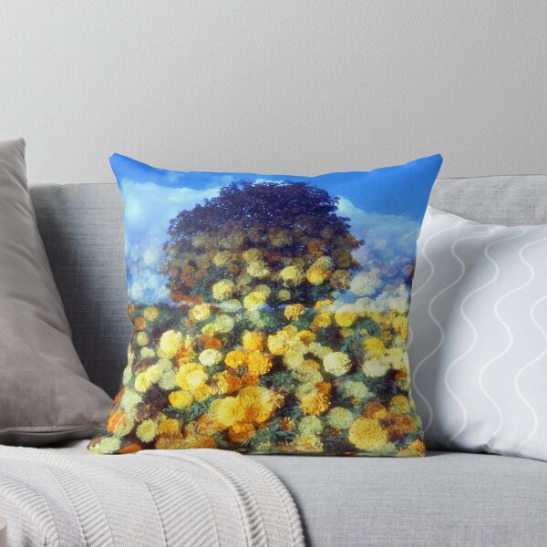 Item preview, Yellow flowers blending with tree and sky designed and sold by Tony Kemplen.