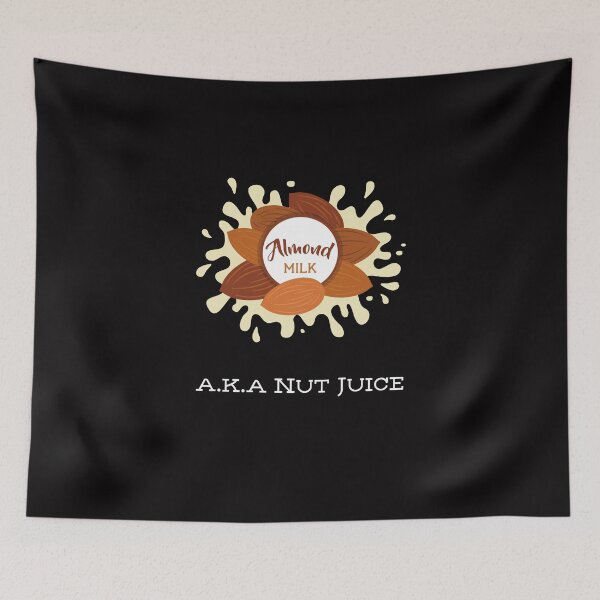 Item preview, Almond Milk aka Nut Juice | Vegan Pun designed and sold by Nikiolilalala.