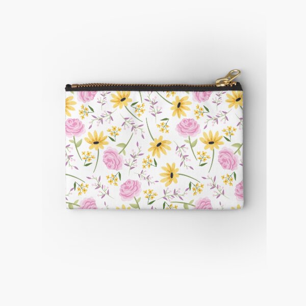 Item preview, Sunflower Pattern, yellow, blue and pink flowers, sunflower, rose, daisy, Sunflower Seamless Pattern, Sunflower Pattern Design designed and sold by graphic-genie.