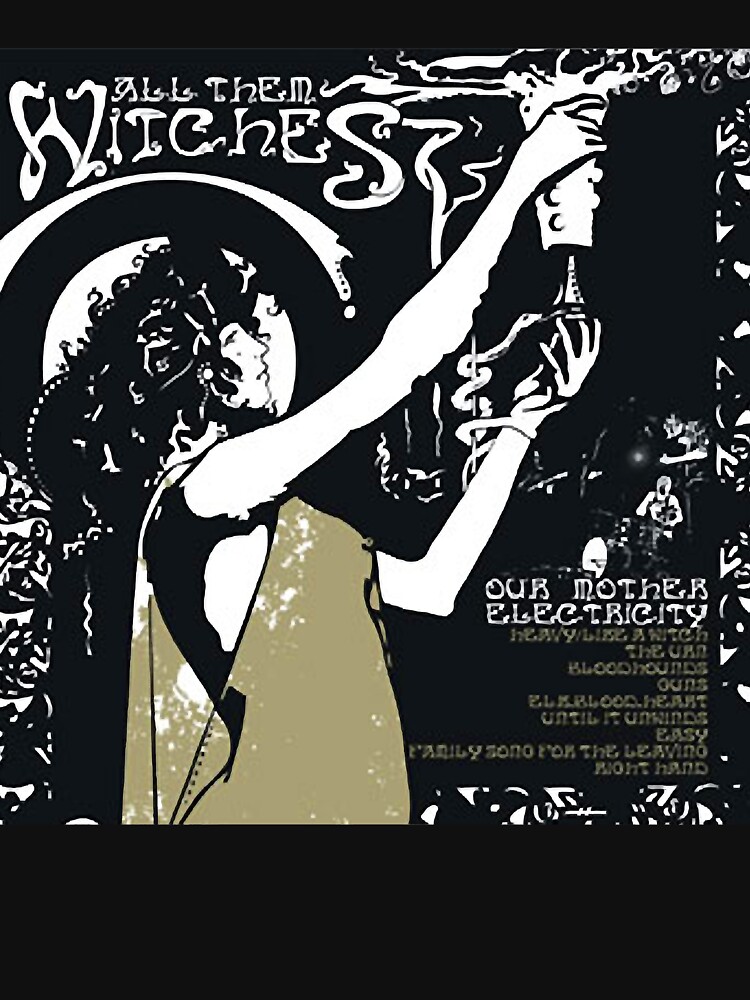 Thumbnail 7 of 7, Essential T-Shirt, All Them Witches - Our Mother Electricity T-Shirt designed and sold by misplacemen.