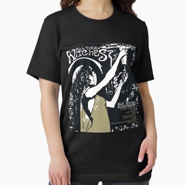 Vista previa del artículo con la obra «Camiseta All Them Witches - Our Mother Electricidad», diseñado y vendido por misplacemen.