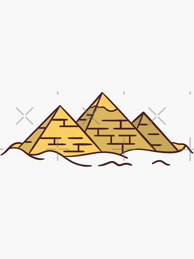 How to draw Giza Pyramids step by step easily | Pencil art step by step  easy | Mustak Drawing. - YouTube