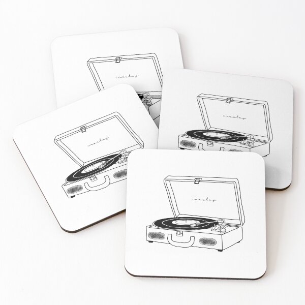 Item preview, Tocadiscos vintage - Blanco y negro designed and sold by MA DESIGNS.