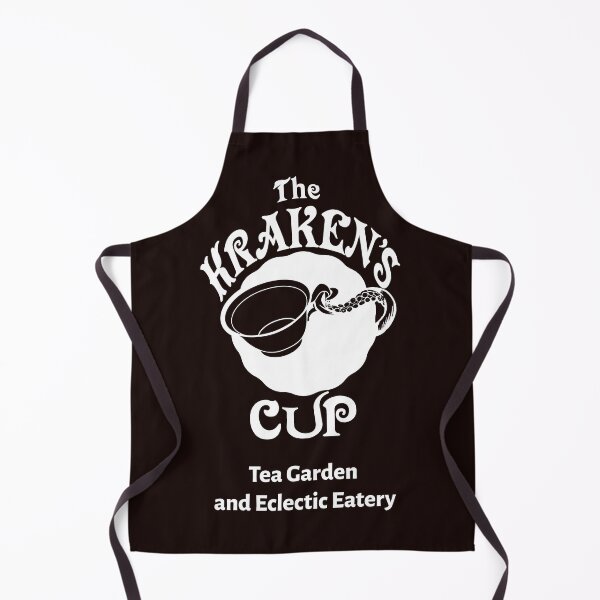 Item preview, The Kraken's Cup (simplified logo for dark materials) designed and sold by The Kraken's Cup Tearoom.